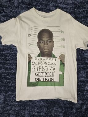 Get Rich or Die Tryin' Mugshot 50 Cent Tour Tee